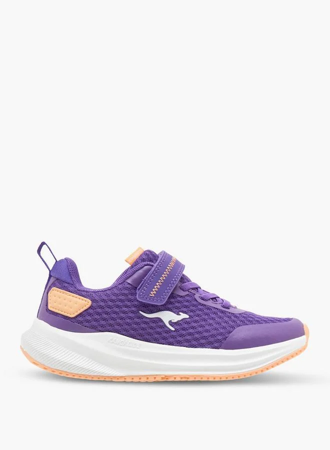 Kangaroos Purple Girls Hook & Loop School Sports Shoes for Women | Best Price UAE