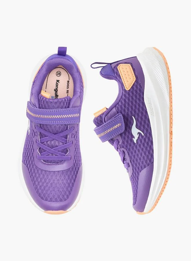 كانغاروس Girls Hook & Loop School Sports Shoes