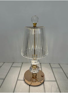Gold/transparent striped