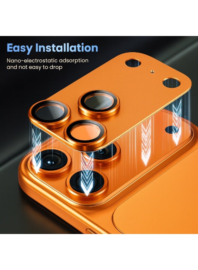 اسكرينة كاميرا كاملة معدن لهاتفك iPhone 17 Pro Max – حماية قوية من الخدوش والصدمات مع مظهر أنيق ومتناسق مع لون هاتفك - Image 4