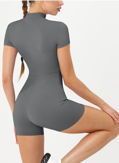 General Short Sleeve Jumpsuits Sport Short Romper Women  - Image 4