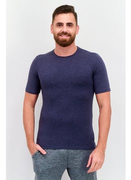 Legend Men Sportswear Fit Short Sleeve Training T-Shirts, Dark Navy  - Image 1