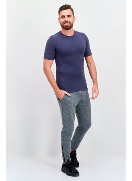 Legend Men Sportswear Fit Short Sleeve Training T-Shirts, Dark Navy  - Image 4