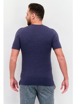Legend Men Sportswear Fit Short Sleeve Training T-Shirts, Dark Navy  - Image 3