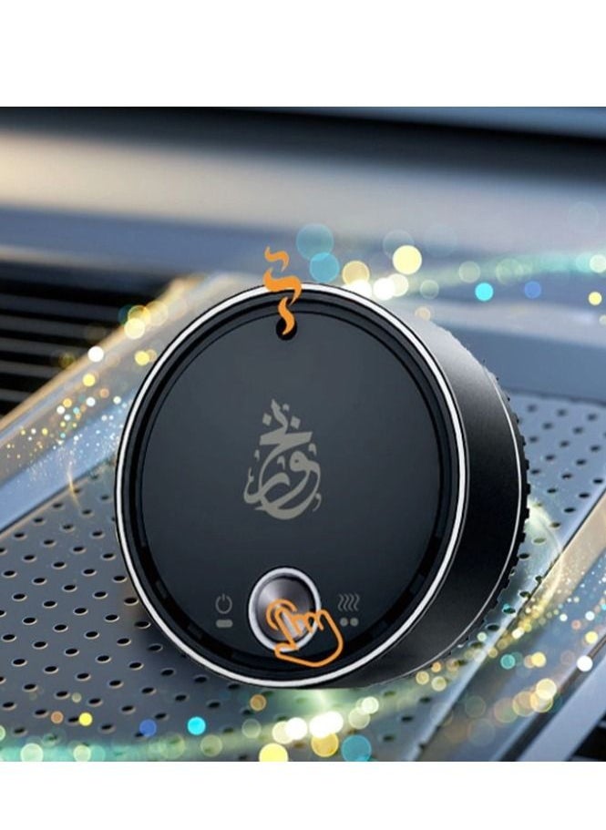 Bakhoor Car Aroma Diffuser USB Rechargeable Battery Oil Aromatherapy Machine Fragrance Diffuser Air Freshener for Home Car  - Image 4