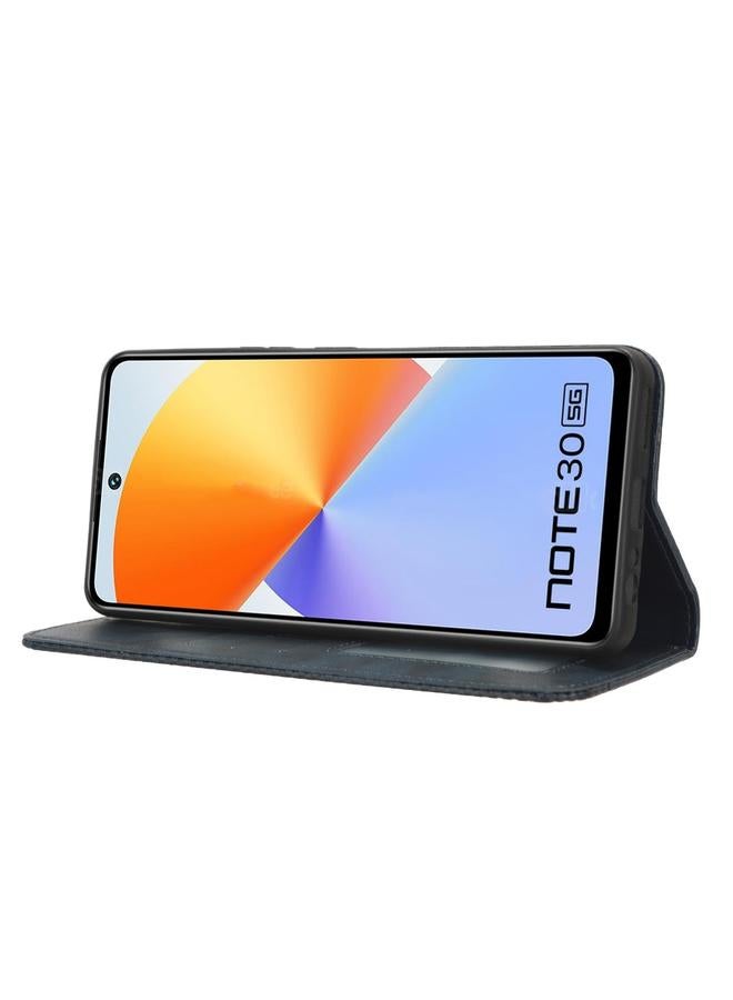 Zaboon Case For Infinix Note 30 4G Magnetic Buckle Retro Texture Leather Phone Case - Image 5