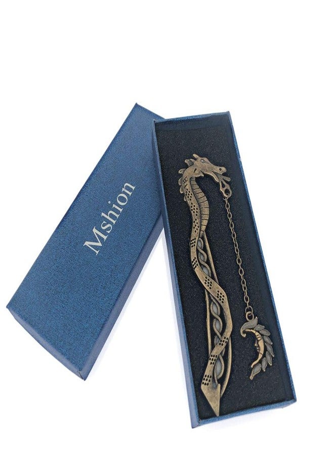 Mshion Bookmarks for Women Men,Metal Bookmark for Book Lovers, Luminous Book Marks with Gift Box fit Kids Girls Reading Lovers - Image 1