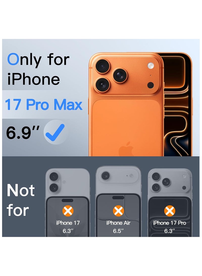 ARMOR Privacy Screen Protector for Apple iPhone 17 Pro Max 6.9-inch Black - Image 2