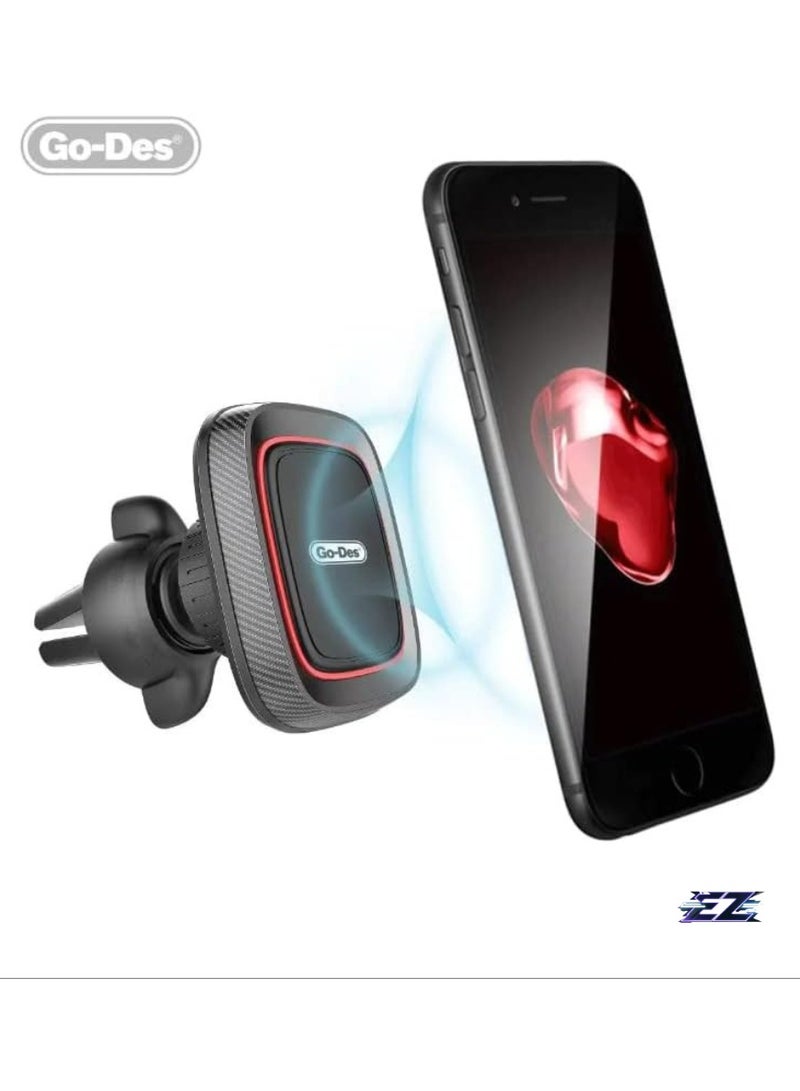ELTRAZONE Car Air Vent Magnetic Phone Holder – 360° Rotation Mobile Car Mount - Image 2