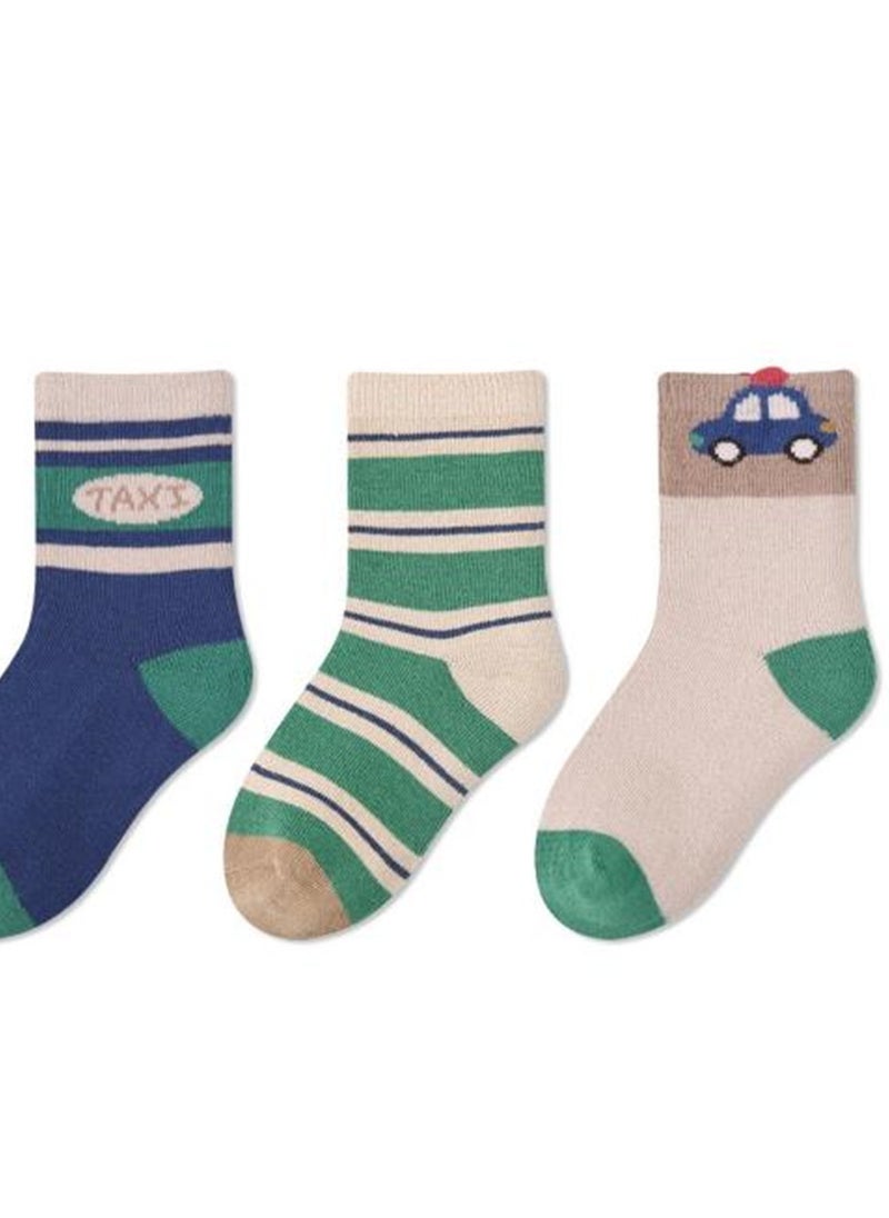 Generic - 5 pairs of children's socks thin cute cartoon baby socks cotton - Image 1