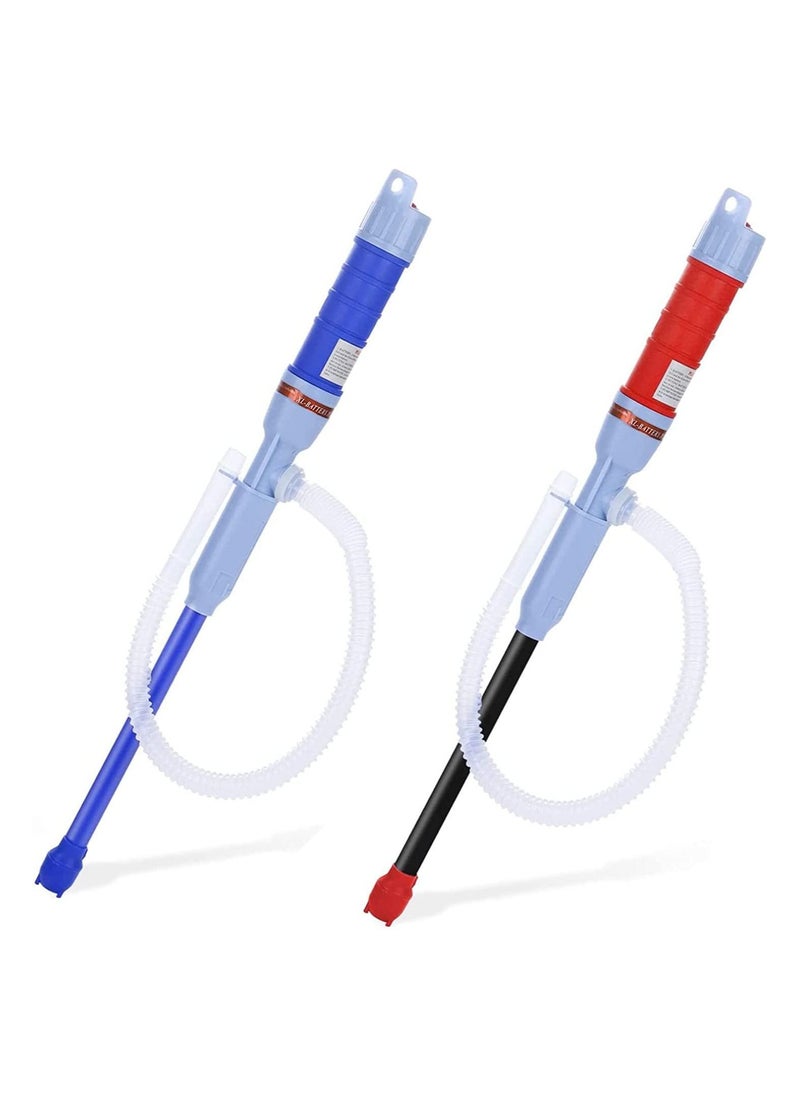SYOSI 2 PCS Portable Electric Pump Battery Powered Electric Oil Pump Siphon Liquid Transfer Pump Portable HandHeld Pump Power Water Transfer Pumps for Fuel Gas Liquid Diesel Fish Tank  - Image 1