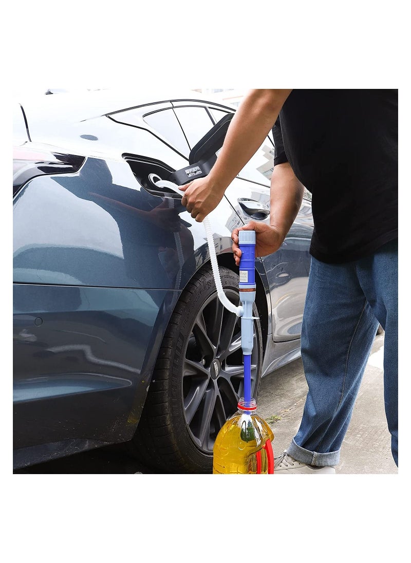 SYOSI 2 PCS Portable Electric Pump Battery Powered Electric Oil Pump Siphon Liquid Transfer Pump Portable HandHeld Pump Power Water Transfer Pumps for Fuel Gas Liquid Diesel Fish Tank  - Image 5