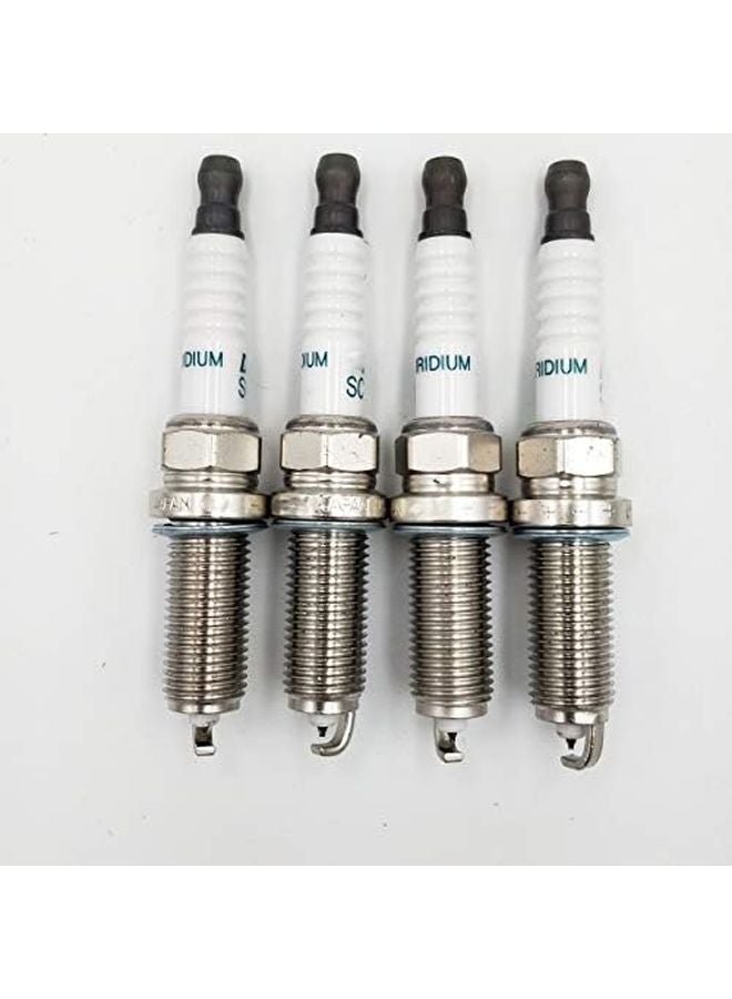 شمعات الإيريديوم 4 قطع متوافقة مع نيسان تويوتا قطع غيار السيارات طويلة العمر SC20HR11 - Image 1