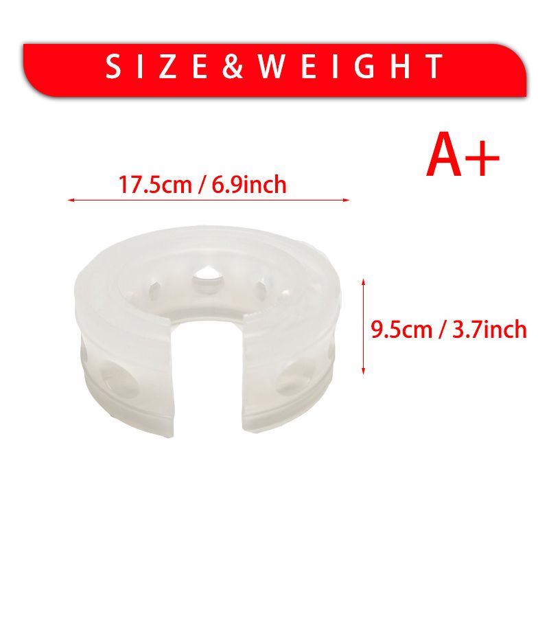2PCS Transparent Suspension Rubber Shock Absorber Car Spring Buffer Bump Stop - Image 3