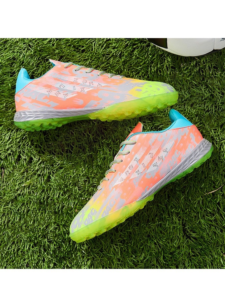 SKT Shiketro Football Shoes Men's And Women's Short Spikes Competition Artificial Grass Training Shoes - Image 5