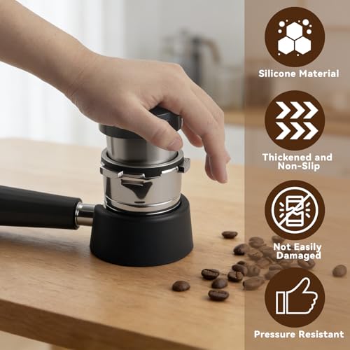 brikinte Tamper Base Compatible With Ninja Luxe Cafe, Espresso Tamping Station for Ninja ES601 & ES701 Espresso Machine - Image 4