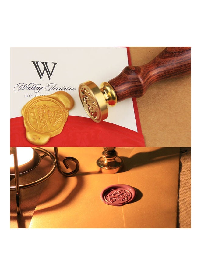 NIBEMINENT Classic Wax Stamp with Sealing Stick Kit for Cards Envelopes Invitations Wedding Letters Multicolour - Image 5
