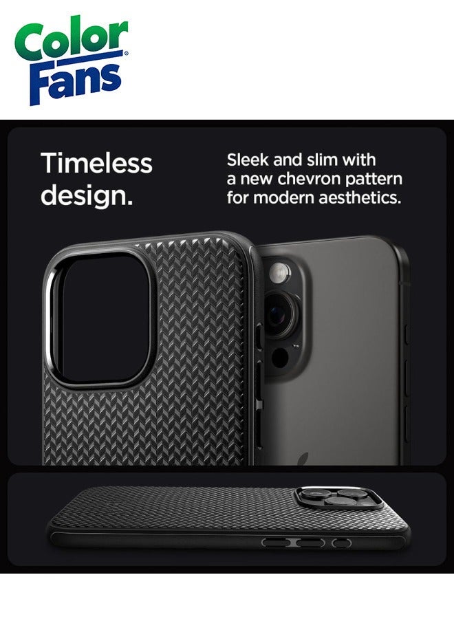 كولور فانس جراب ماج آرمور ماج فيت لهاتف آيفون 15 برو - أسود - Image 4