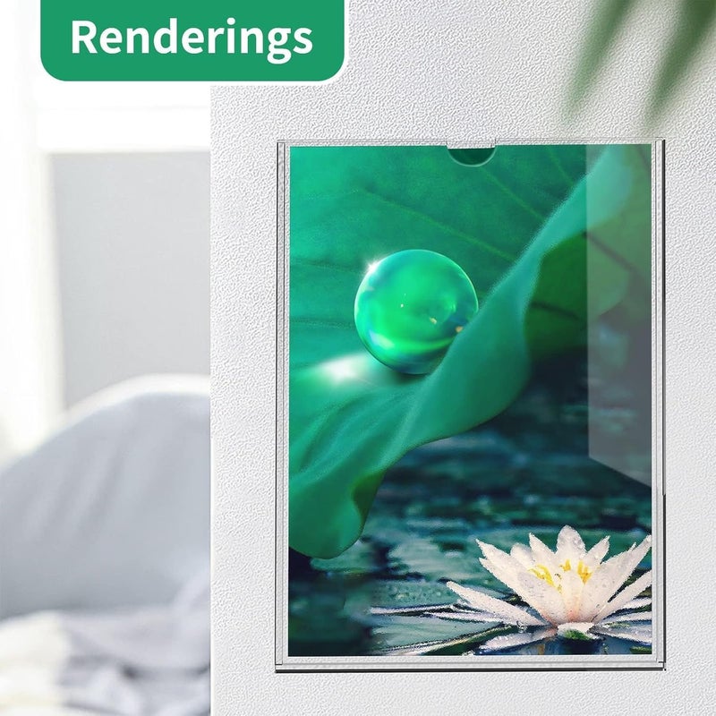 Al Raied ARS® Acrylic Wall Sign Holder - A4 Display Holder (3 Pack) - Image 5