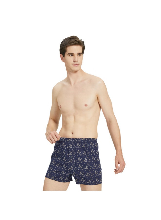 Bxman Men's Loose Cotton Boxer Briefs Knitted Elastic Alro Pants Plus Size 3-pack Y6103 185xxl - Image 3