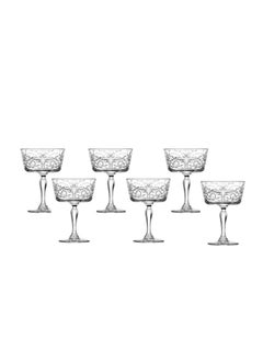 RCR Tattoo Champagne Goblet Glass 370ml, Set of 6 - pzsku/Z3635FFEB367ACED98F71Z/45/_/1740984153/4bbeab09-7800-4e22-9d3a-f867954f85ac