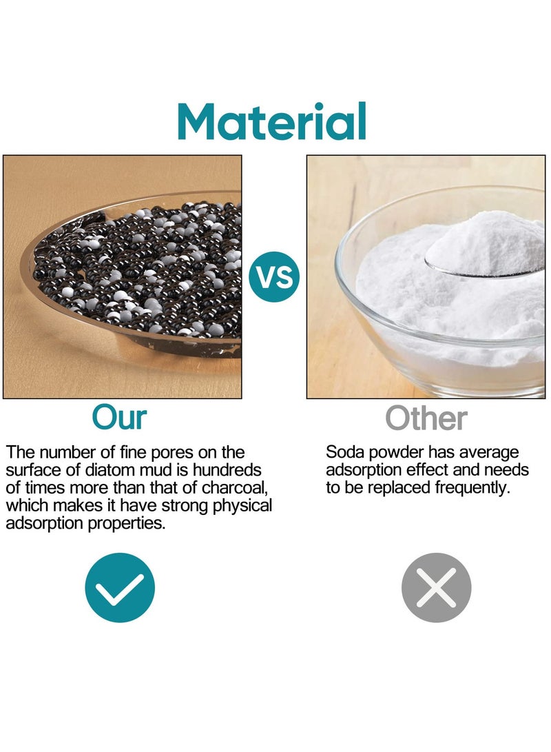 Zikra ridge Deodorizer Fresheners Smell Odor Eliminator 2 Pack,Cute Chick Refrigerator Freezer Deodorizer Odors Absorbers Remover for Fridge,Car,Closet,Wardrobe(Yellow) - Image 5