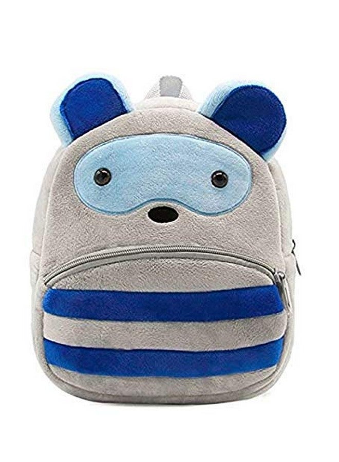 blue tree Cute Kids Backpack Toddler Bag Plush Animal Cartoon Mini Travel Bag for Baby Girl Boy 1-6 Years (Recon) - Image 4