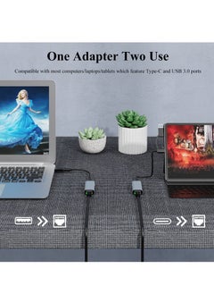 محول USB إلى 2.5G إيثرنت، محول إيثرنت 2 في 1 USB C/USB 3.0 متوافق مع اللابتوب، محول USB-C إلى RJ45 الشبكي، متوافق مع Thunderbolt 4/3، لنظام ويندوز، ماك أو إس، آيباد أو إس والمزيد - pzsku/Z36362E661CCC46FC54C2Z/45/_/1713357839/0b0baea6-5d30-4f5c-9008-0855740fe6ae