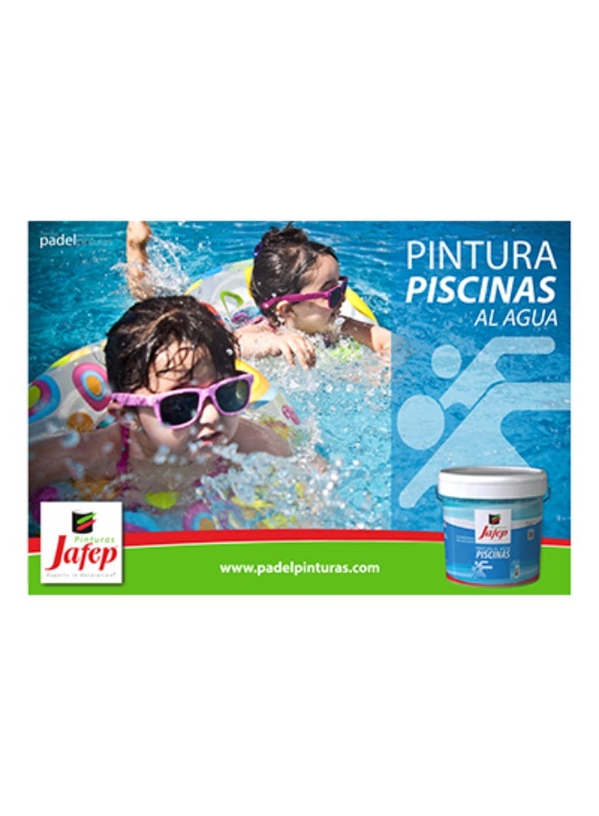 Jafep Piscinas – Swimming Pool Paint Waterbased - Blue - Image 2
