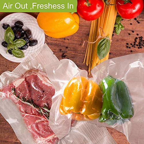 VacYaYa 2 Pack 11x50 (Total 100 feet) Vacuum Sealer Bags Rolls with BPA Free and Heavy Duty,Commercial Grade Vaccume Seal Bags Rolls Work with Any Types Vacuum Sealer - Image 5