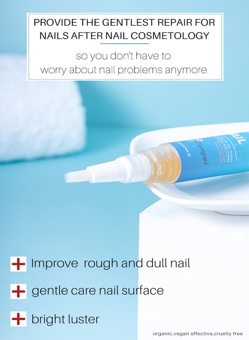 Lanthome Nail Repair Liquid Restorative Essence – Deep Repair, Revitalizes Natural Shine - Image 3