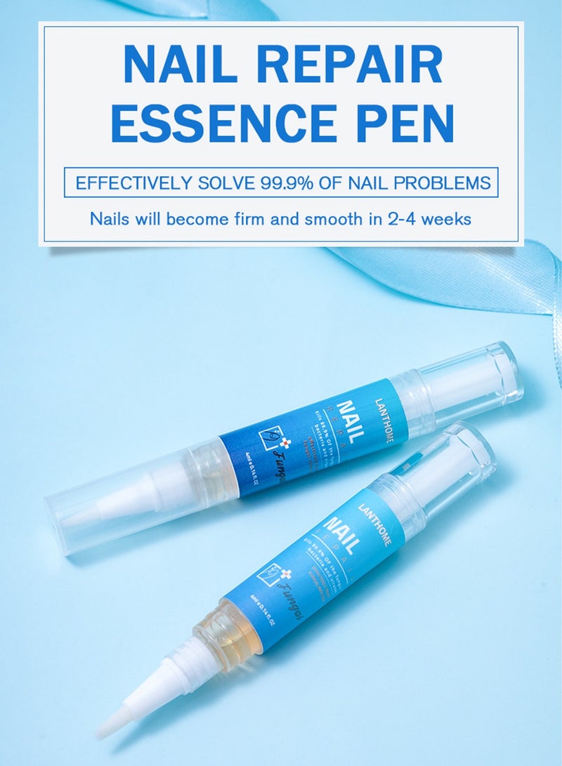 Lanthome Nail Repair Liquid Restorative Essence – Deep Repair, Revitalizes Natural Shine - Image 2