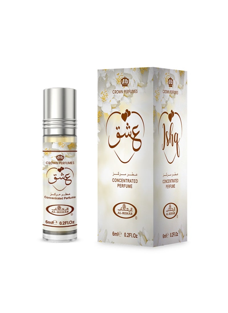 Alrehab Ishq Oil From AlRehab Perfumes 6 ml  - Image 1