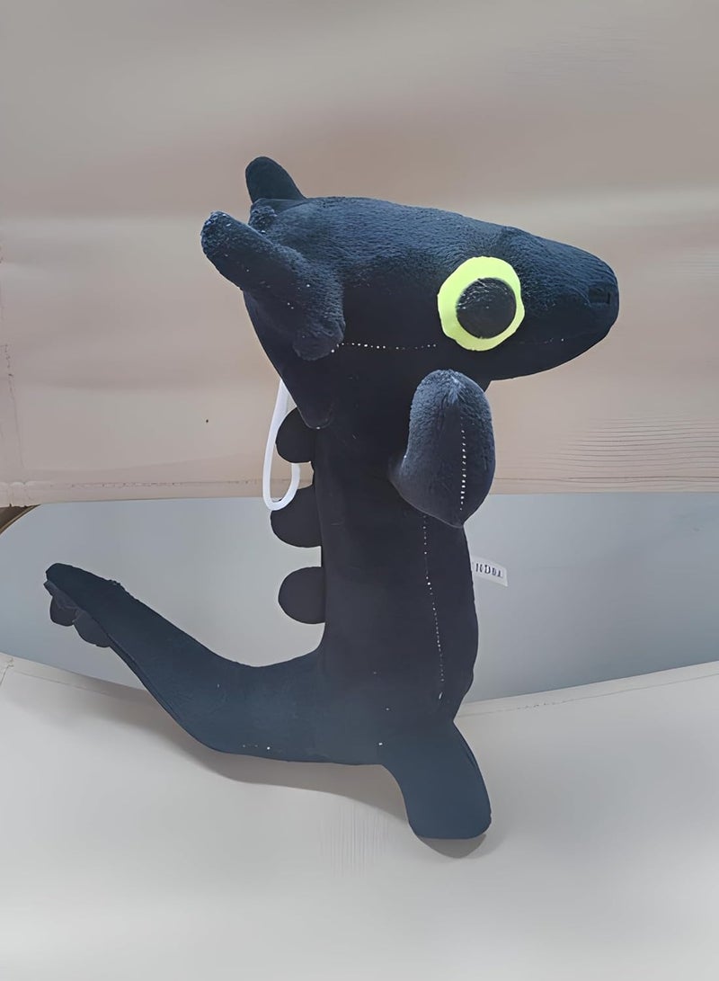 Cute Dancing Dragon Stuffed Animals, 12 Soft Dancing Dragon Plush Toy Dance Dragon Plushies Pillow Gifts for Kids Girlfriend Birthday   Mother's Day (Black) - Image 3