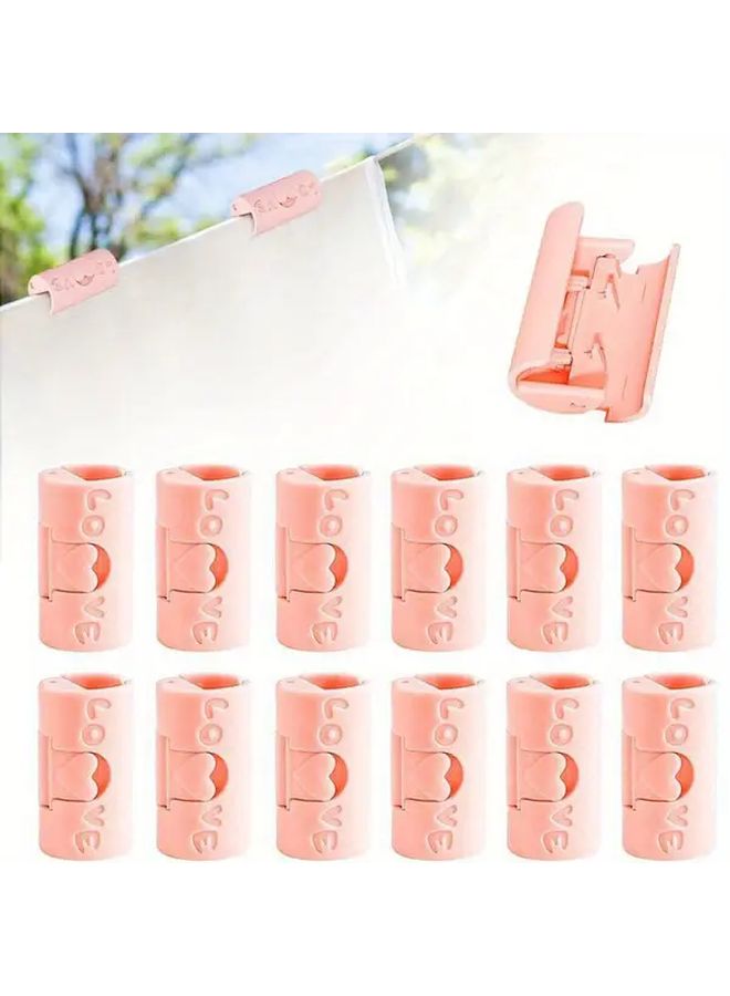 Blue 24Pcs Reusable Bed Sheet Grippers Non Slip Fasteners For Duvet Cover And Mattress - Image 2
