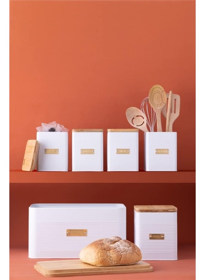 Typhoon وعاء تخزين الكوكيز الأبيض المربع من تايفون أوتو - Image 5