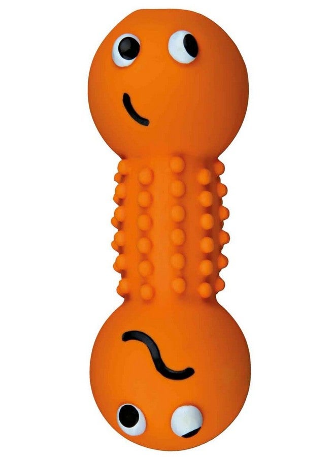 تريكسي لعبة دمبل مبتسمة مع زخارف للكلاب، مصنوعة من مادة اللاتكس، رائعة للعب الإحضار والاسترجاع، لعبة تصدر صوت صرير (أي لون واحد) - 19 سم - Image 4