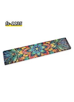 Stone Pattern Acrylic Water Ripple Keyboard Hand Rack Comfortable High Wrist Pad Creative Wrist Rack Multi-Size Dirty Resistance-Colour:420*80*10mm-Pattern:fs1135