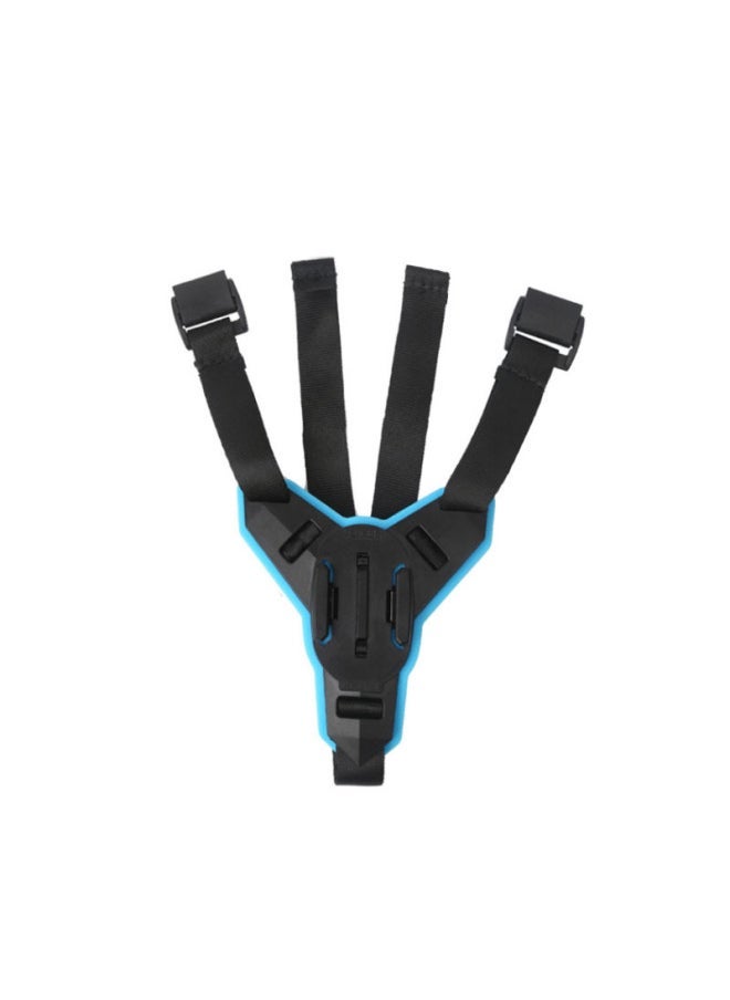 Taixun TELESIN Sports Camera Motorcycle Helmet Chin Fixing Bracket GOPRO9 Small Ant Sjcam-Color:With Seat J - Image 2