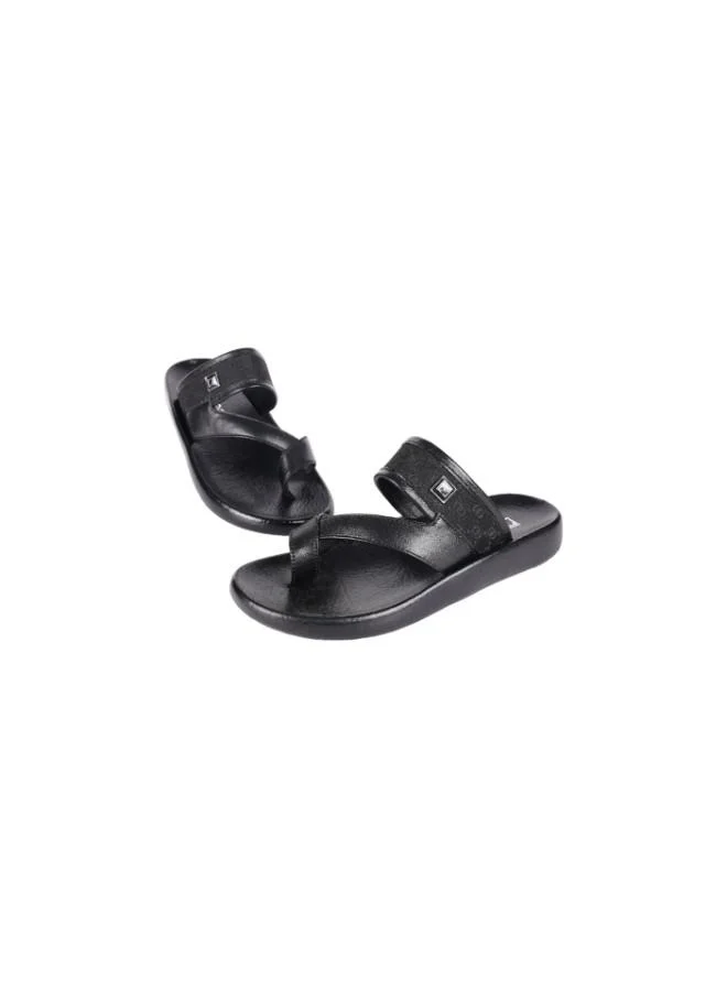 barjeel uno 008-3580 Barjeel Uno Boys Arabic Sandals B-63014 Black
