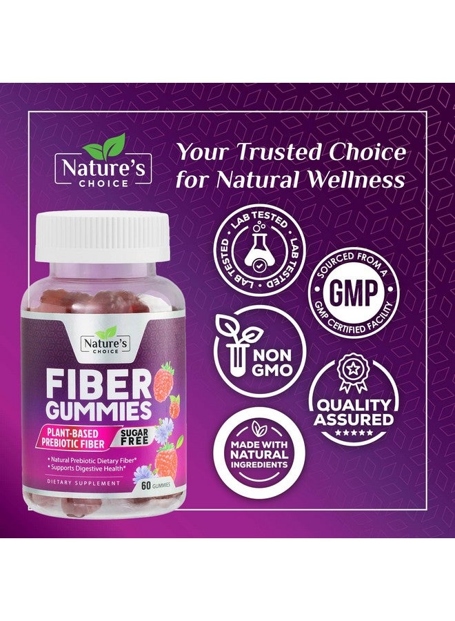 Nature's Choice جواهر الألياف الخالية من السكر للبالغين، مكمل ألياف طبيعية قابلة للذوبان بروبيوتيك يومي ودعم صحة الجهاز الهضمي - دعم الانتظام وصحة الهضم، بنكهة التوت النباتية - 60 جواهر - Image 4