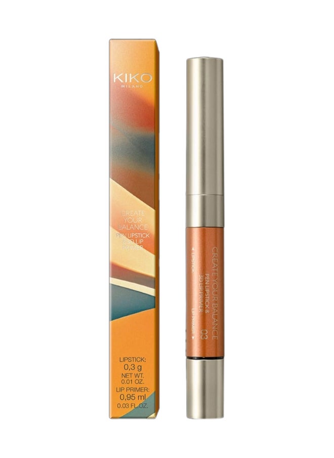KIKO MILANO Pen Lipstick And 3D Lip Primer Electric  - Image 4