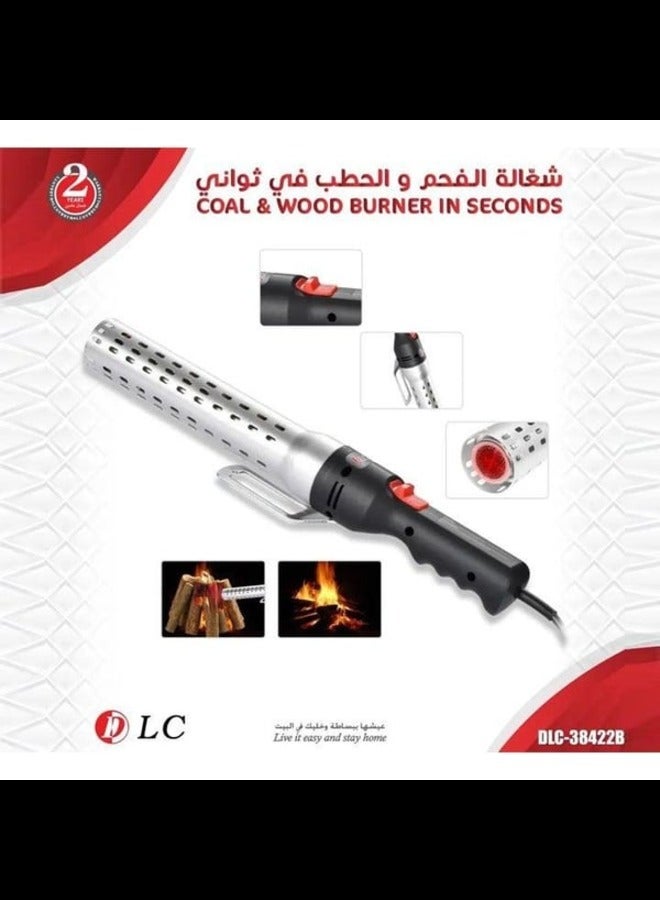 DLC Electric Wood And Coal Burner 2000W - Image 4