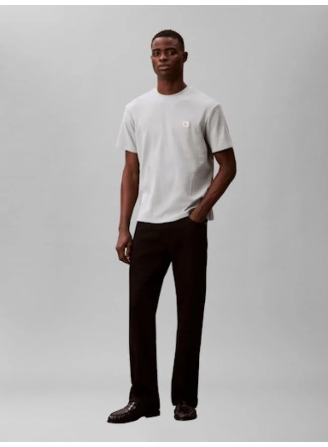 Calvin Klein Jeans Overcast Classic Waffle T-Shirt for Men | Best Price UAE