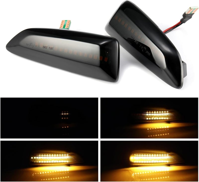 QASULER Dynamic LED Turn Signal Lights for Opel Vehicles - Image 2