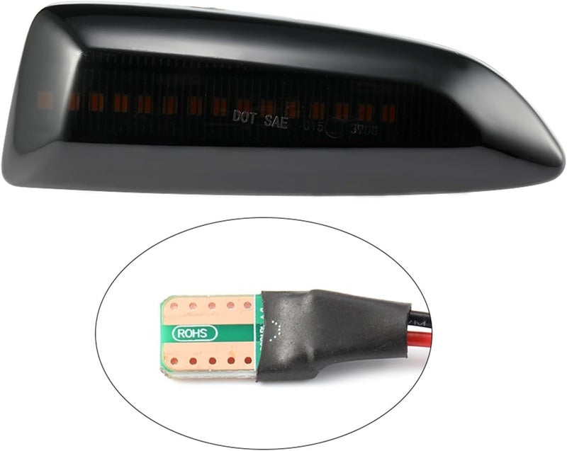 QASULER Dynamic LED Turn Signal Lights for Opel Vehicles - Image 4