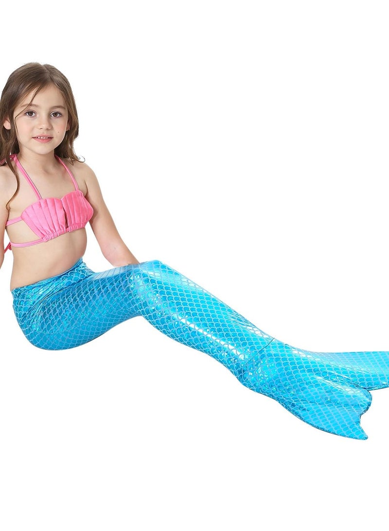 Loquat 3-Piece Mermaid Bathing Swimsuit Set - Image 3