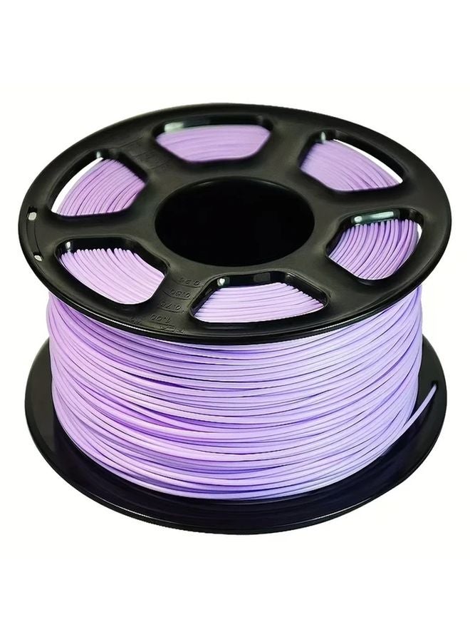 خيوط طابعة ثلاثية الأبعاد من مادة PETG مقاس 1.75 ملم، وزن 2.2 رطل، لون بنفسجي تارو، مناسبة للطباعة عالية السرعة - Image 1