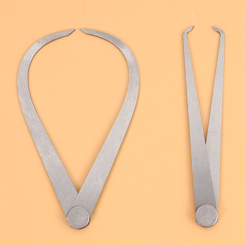 2Pcs 250mm Distance Measuring Caliper Measuring Tool for Woman Lady( ) - Image 1