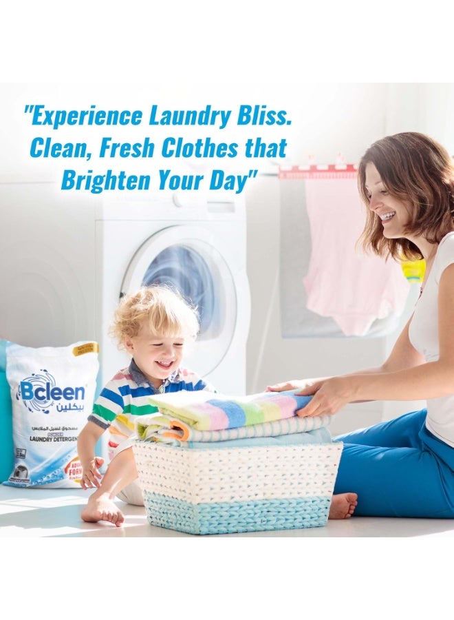بكلين مسحوق غسيل برائحة أصلية، خالي من البقع، عبوة من 2.5 كجم - Image 4